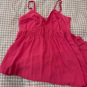 A New Day Vibrant Pink Maxi dress